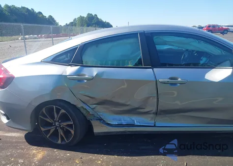 2020 Honda Civic Sport из США, поврежденный, VIN 2HGFC2F86LH579345